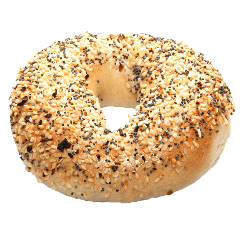 Bagel mit Geschmacksrichtung Everything