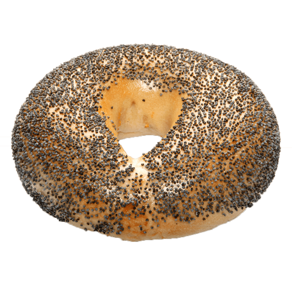 Bagel mit Geschmacksrichtung Mohn