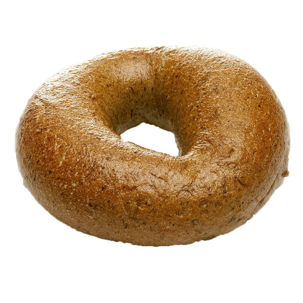 Bagel mit Geschmacksrichtung Spinat