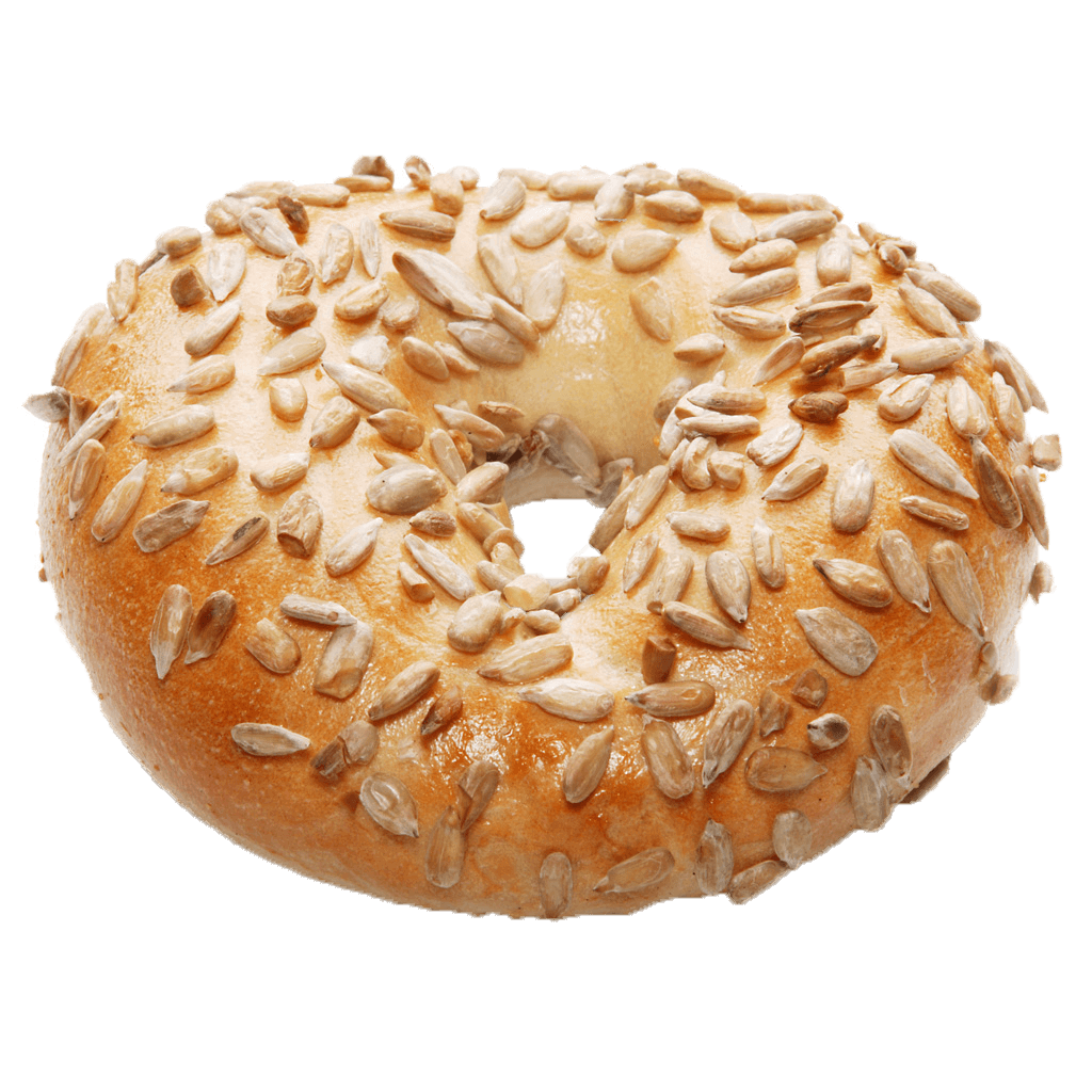 Bagel mit Geschmacksrichtung Sonnenblumenkerne