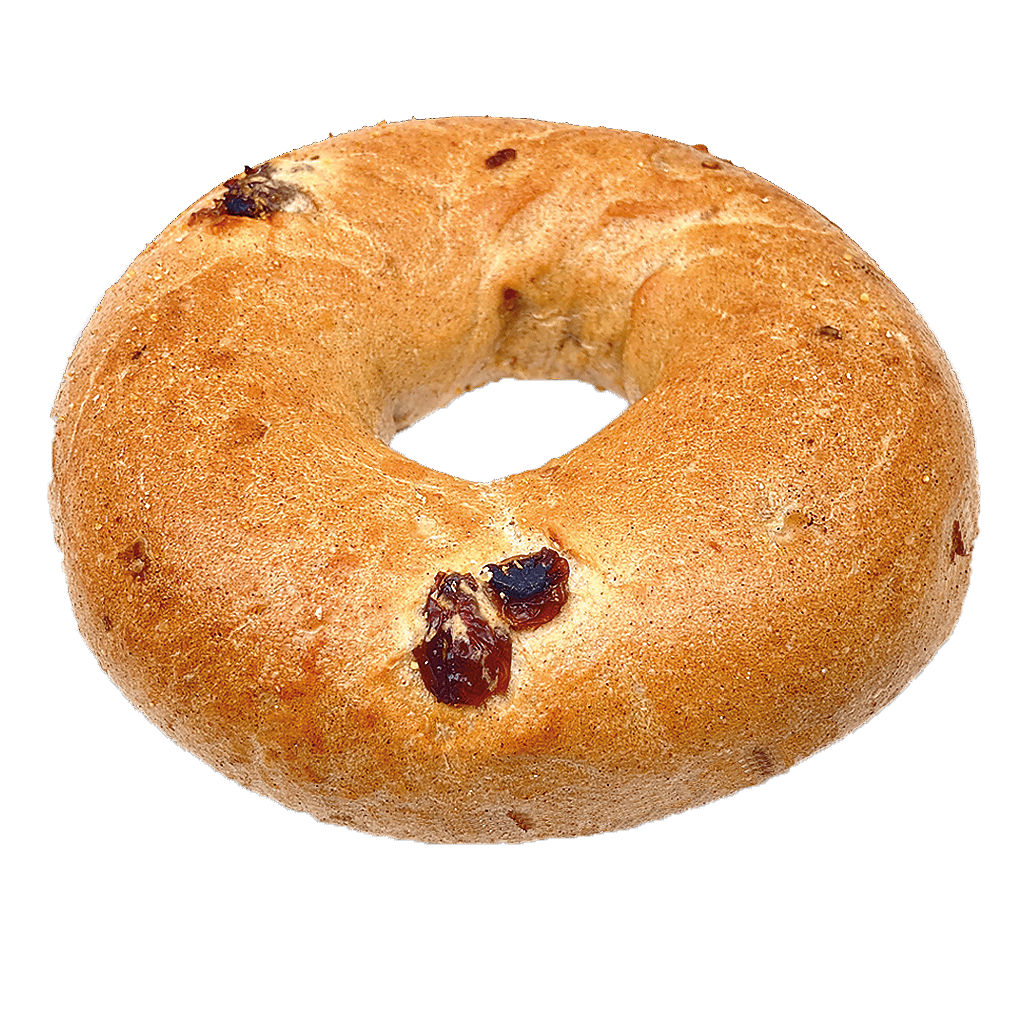 Bagel mit Geschmacksrichtung Zimt-Rosine